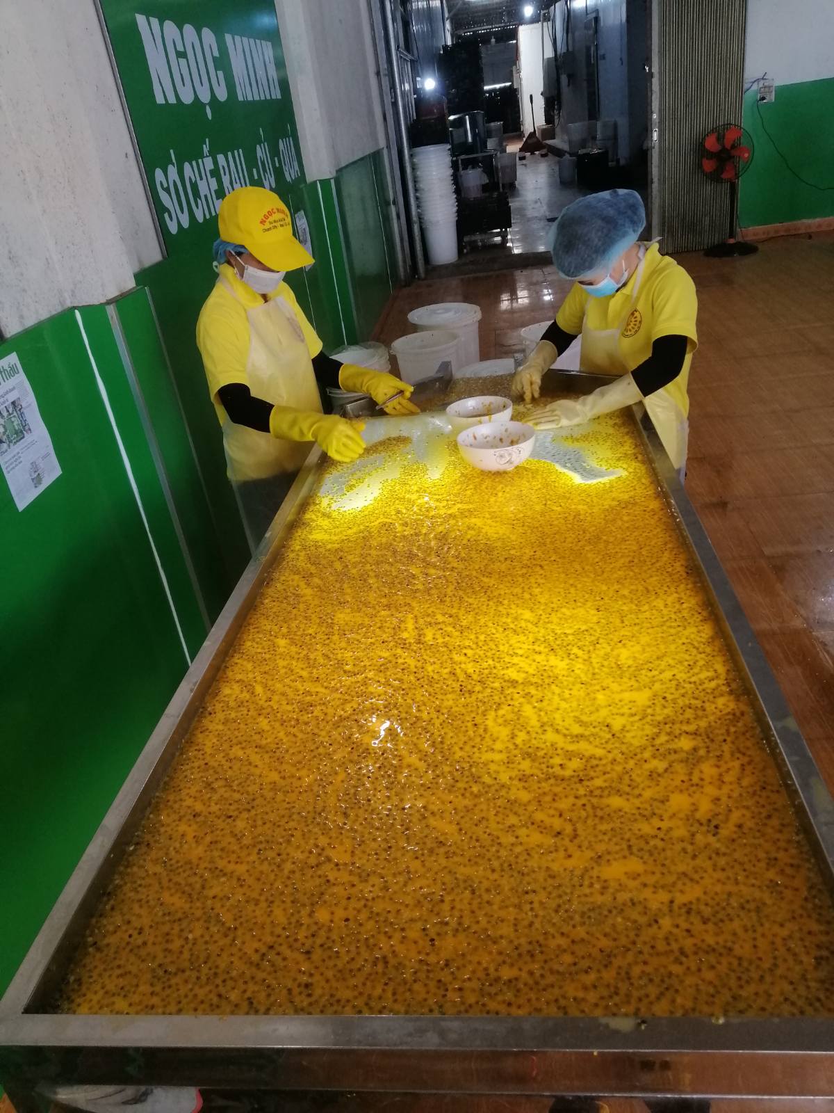 TRIVIE và đối tác PINGXIANG WANDA (Trung Quốc) tham quan cơ sở sản xuất chanh dây